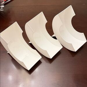 Tupperware White Lid Organizers